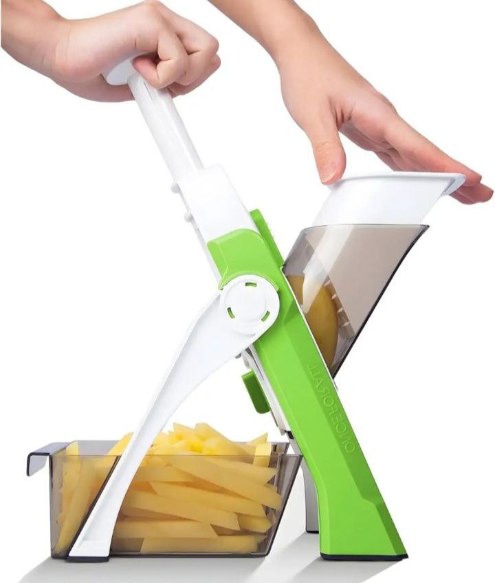Safe And Multifunctional Mandoline Slicer