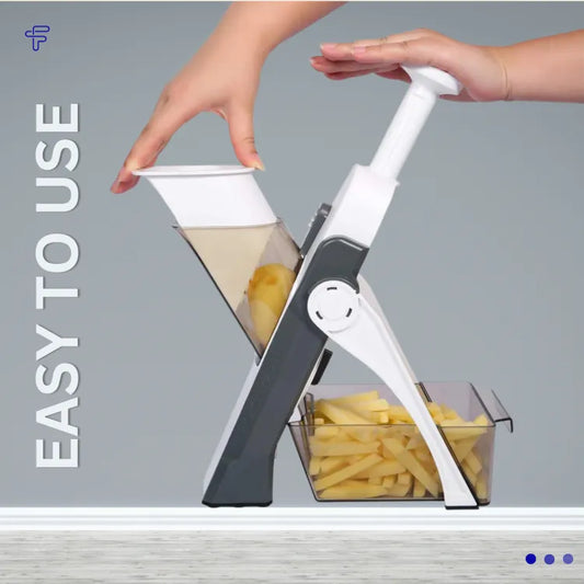 Safe And Multifunctional Mandoline Slicer