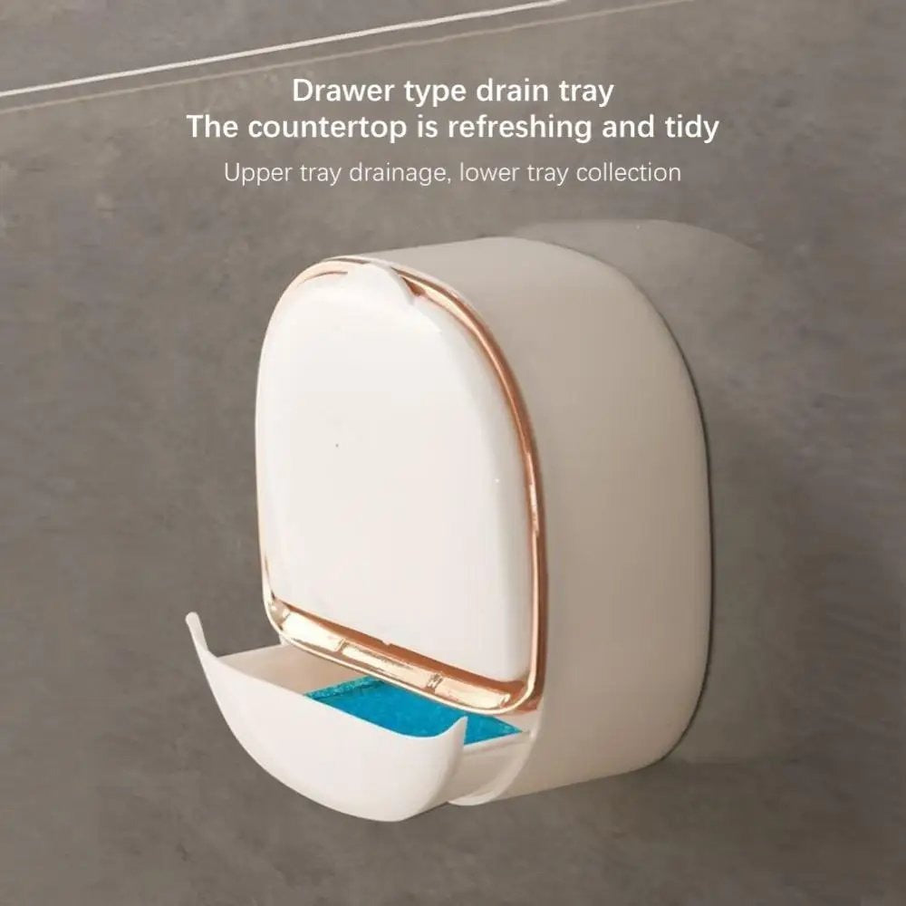 Luxury Soap Holder With Drain Tray