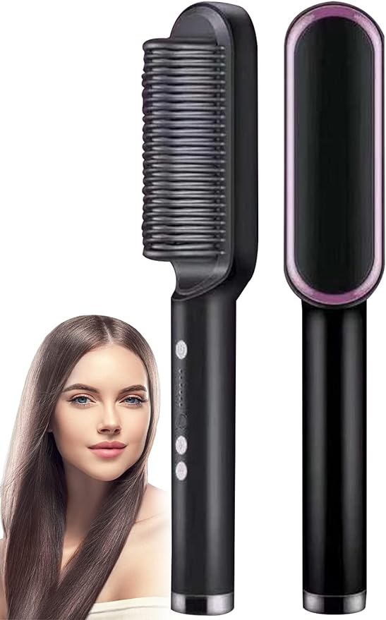 Electric Professional  Hair Straightening Brush
