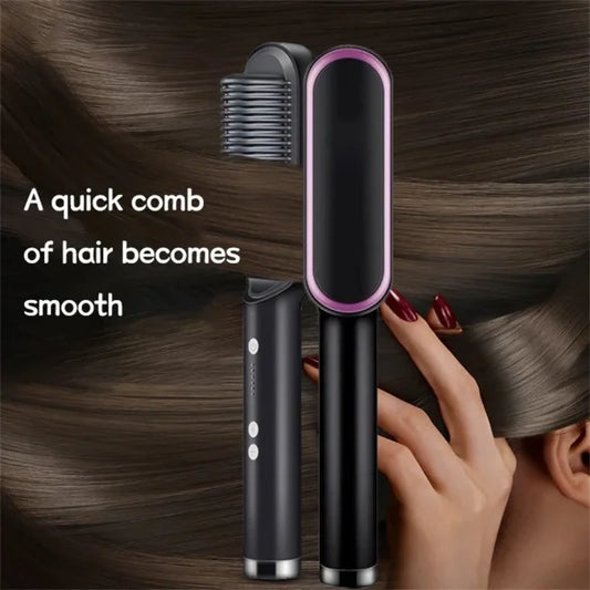 Electric Professional  Hair Straightening Brush